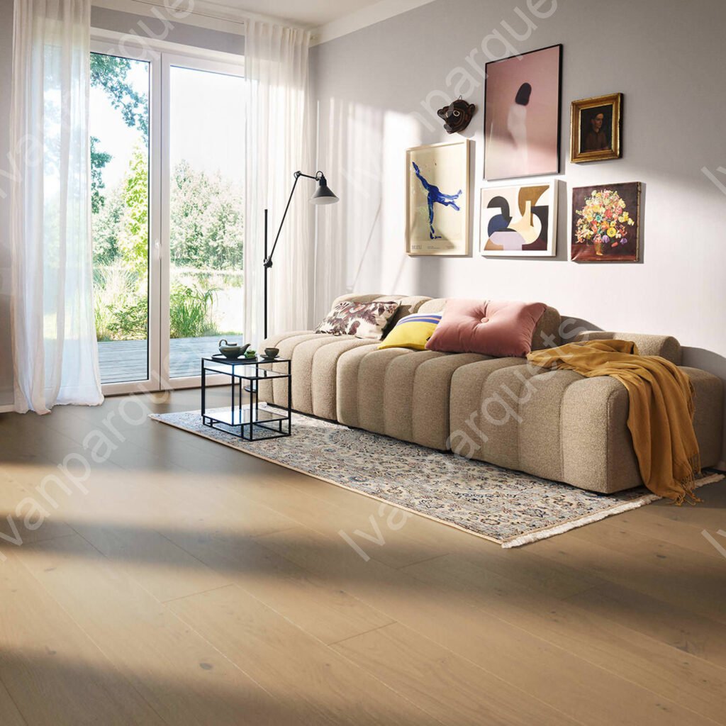 Parquet Haro Stock 541462 Rovere Grigio Sabbia